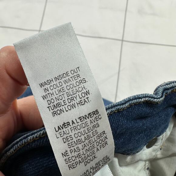 Good American Jeans Womens 30 Blue811 Good Legs Crop Mini Bootcut Stretch Denim - Picture 7 of 13